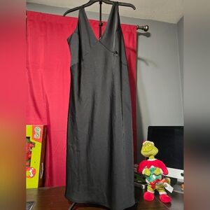 a new day Black Backless Dress
